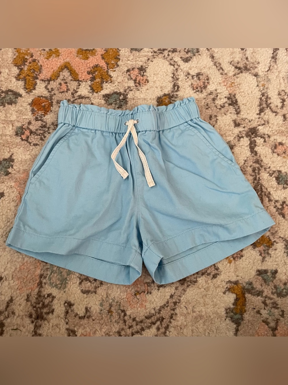Crewcuts Light Blue Drawstring Shorts